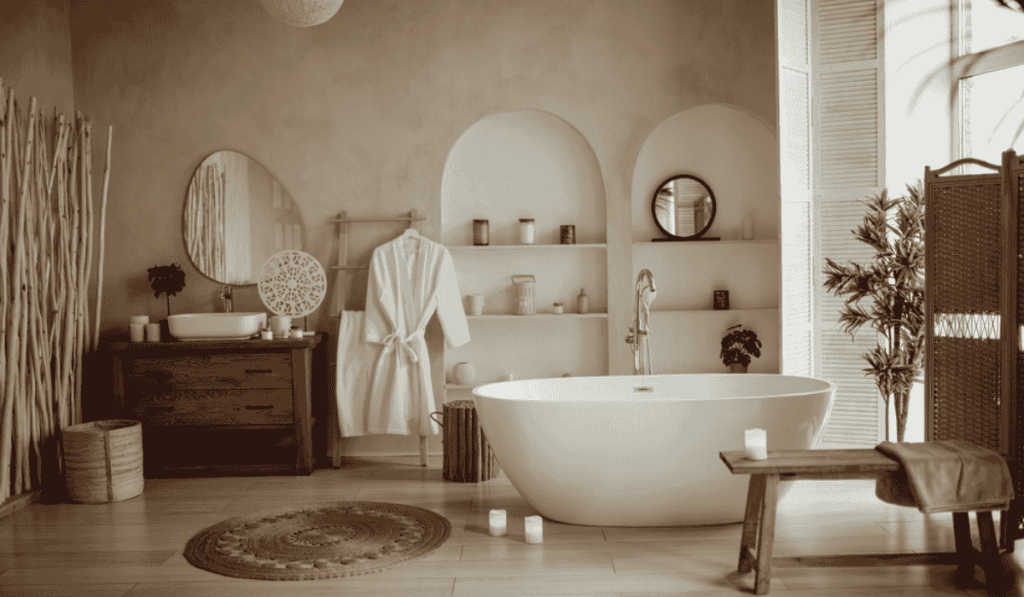 How does a spa treatment improve overall health and wellness